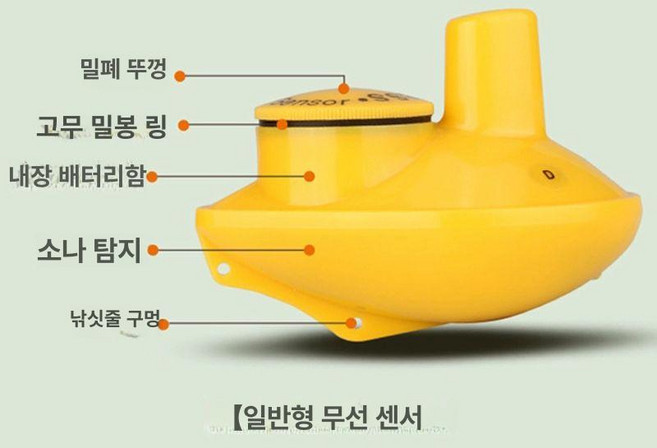 어군 탐지기 피싱캠 고화질 화면 물고기 파인더 수중, 1개, 액세서리 기본형 무선 프로브, 기본 모델명/품번