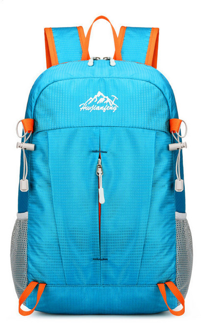 15L 輕量戶外雙肩包 登山背包 旅行包 運動背包 旅遊露營包, 藍色