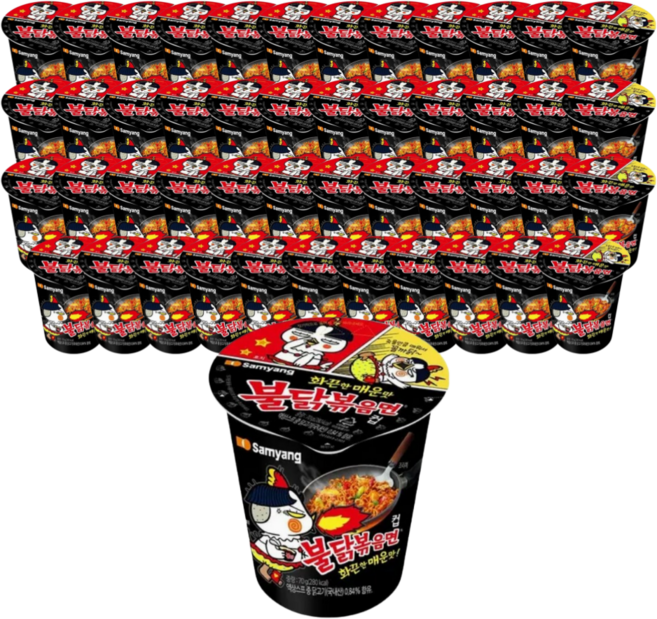 삼양 불닭볶음면 소컵, 48개