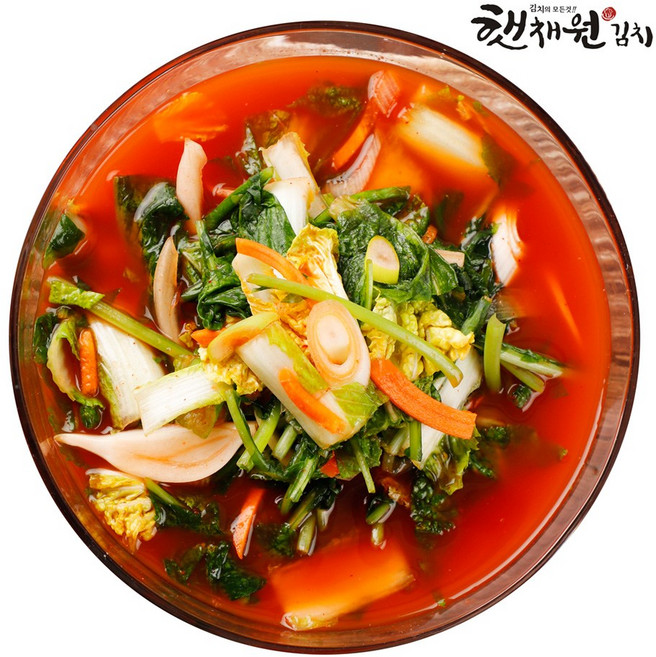 매일 담가 보내는 국산 전라도 열무 얼갈이 배추 물김치 2KG, 1박스