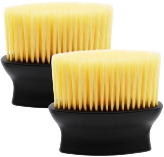 인슈퍼 차량 실내 틈새 브러쉬 먼지 청소, 2개, 혼합색상