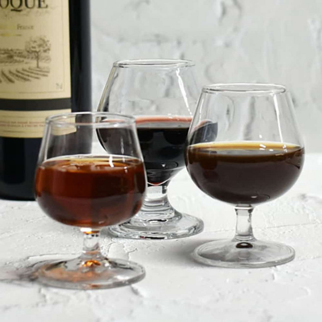 키오 작은 코냑잔 미니 와인 고블린잔 170ml, 95