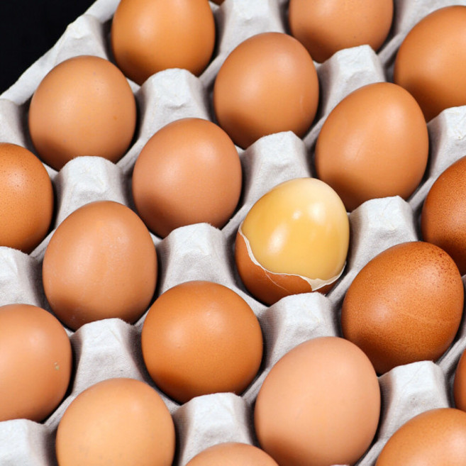 구운 계란 중란 30구 신선한 가정용 건강본연, 1개