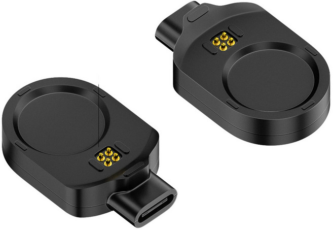 GARMIN MARQ Gen 2 磁吸充電線 / 轉接座 Type-C / 蘋果充電線適用 5V1A, 1個, Type-C母 充電轉接座