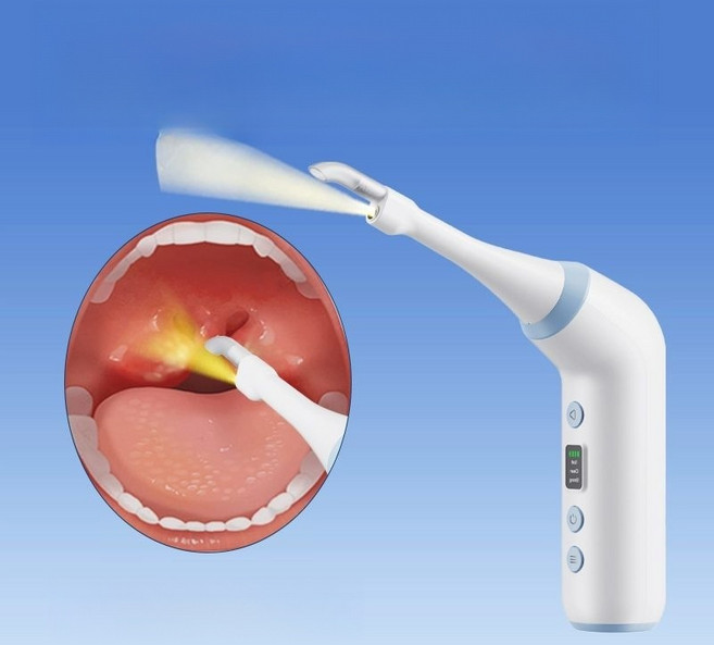 편도결석 석션기 고급형 흡입기 이물질 제거 의료용 구강 청결 병원, 카메라 모델