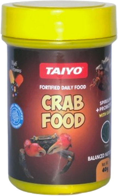 타이요 크랩푸드 40g 도둑게 소라게사료, 1개