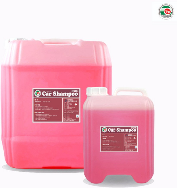 유원 카샴푸 20L 13L 대용량 손세차 전문가용 세차샴푸 저자극, 1개
