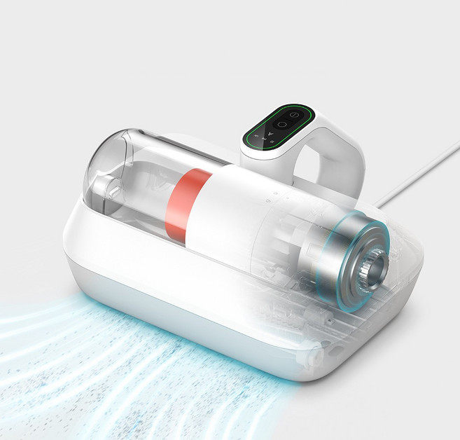 샤오미 미지아 2세대 침구청소기 PRO 진드기 제거기 자외선살균 LED 디스플레이 B402CN 돼지코동봉