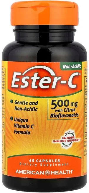 American Health 시트러스 바이오플라보노이드 함유 Ester-C® 캡슐 60정 AMH-16960, 1개 - 쿠팡