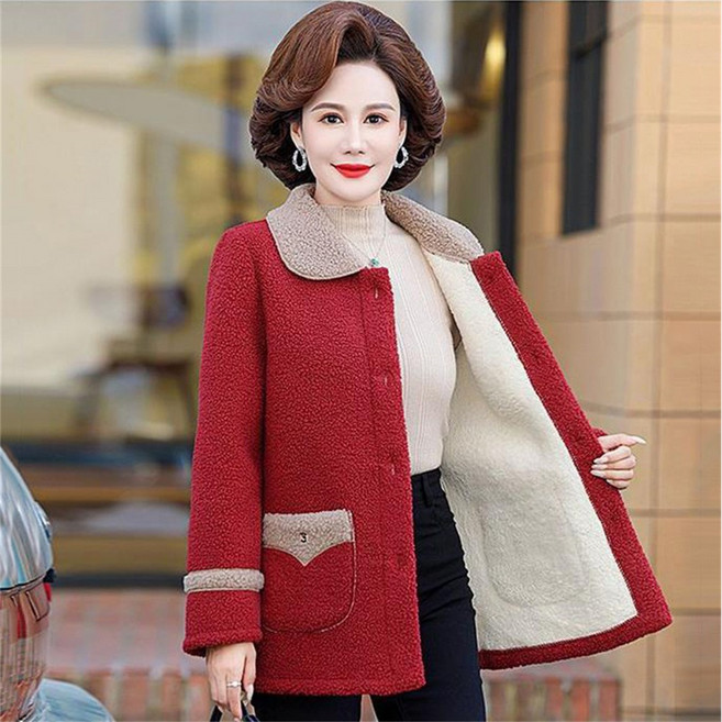 여성코트 50대 60대 엄마코트 여성패딩 경량패딩 WT241106109 56