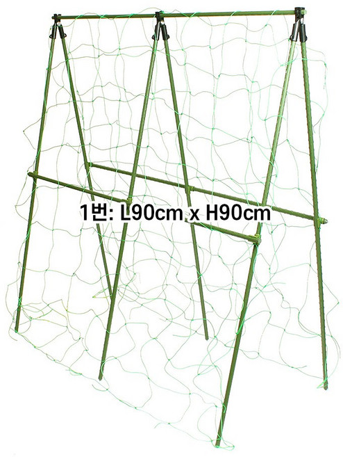 텃밭 지지대 키트(직경11mm) 식물지지대 화초 토마토 오이 지주대, 1개, 1번(높이 90cm)