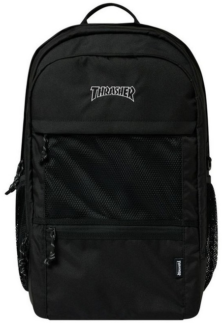 매장정품 트레셔 THRASHER 메쉬 포켓 백팩 블랙 TR2403BG02BK 1438395