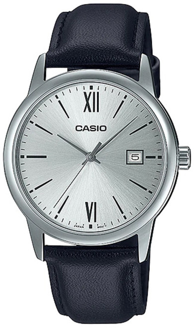 카시오 시계 MTP-V002L-7B3U 남성용 손목시계 가죽밴드 CASIO 정품