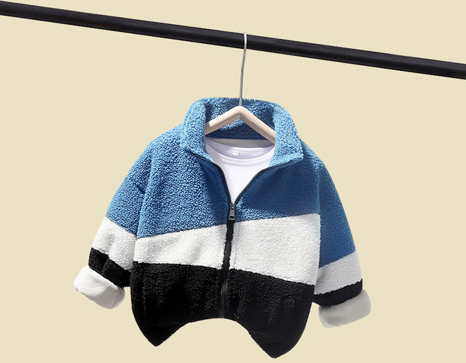 스타빈 남아용 캐주얼컬러 뽀글기모 점퍼