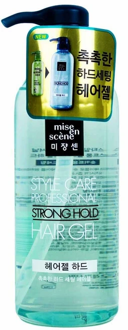 미장센 스타일케어 프로페셔널 스트롱 홀드 헤어젤 하드 500ml - 쿠팡