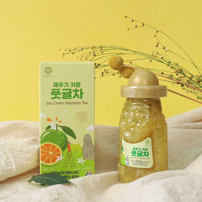제주도 청귤청 청귤차 청귤에이드 300g, 1개