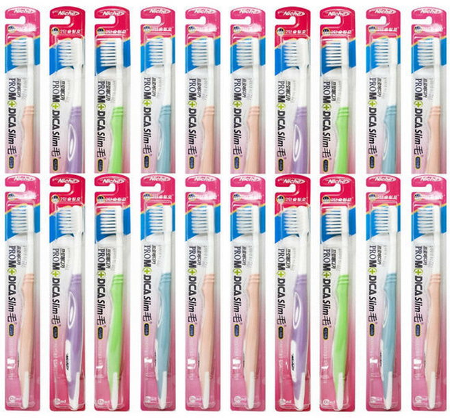 니치 프로메디카 슬림모 칫솔 20개, 20개입