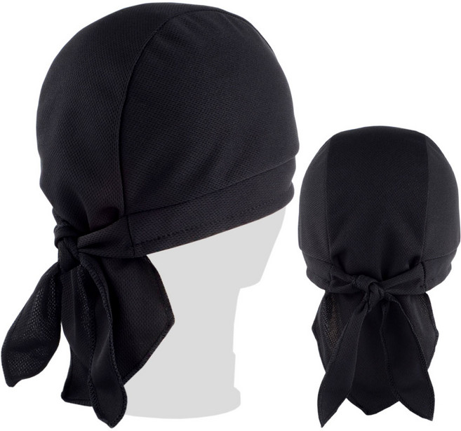 지원군몰 프린팅 패션 자전거 두건 남자 사계절 메쉬 쿨두건, 올블랙, 1개