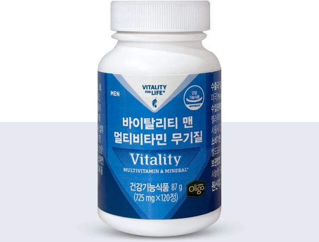 멜라루카 바이탈리티 맨 멀티비타민 무기질 + 머리끈 증정, 87g, 1개 - 쿠팡