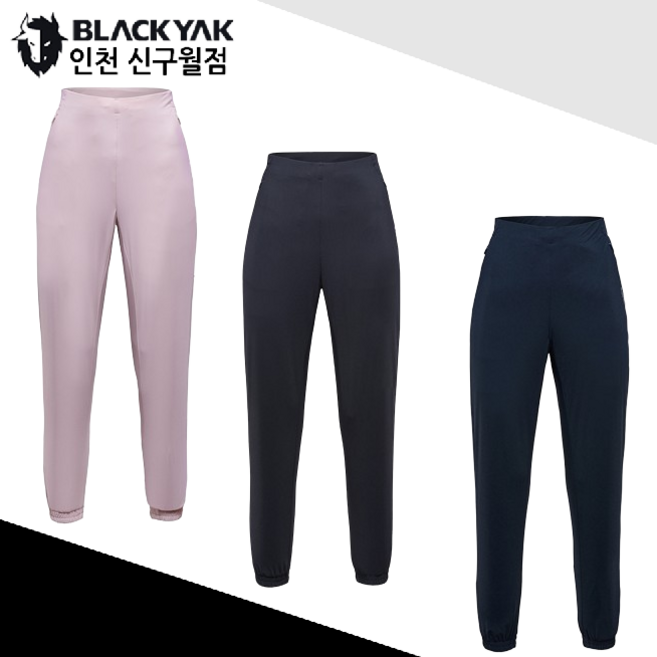 블랙야크 여성 등산 아웃도어 데일리 신축성 좋은 트레이닝 조거 바지 M챌린지조거팬츠