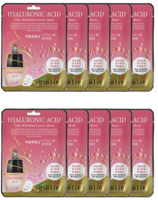 마리에 에센스 히알루론산 마스크팩 20ml 10개묶음, 1개, 10개입