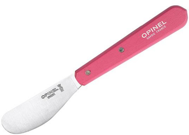 오피넬 스프레딩 나이프 117 Pink 너도밤나무 캠핑칼 낚시, 페어링나이프112, 1개
