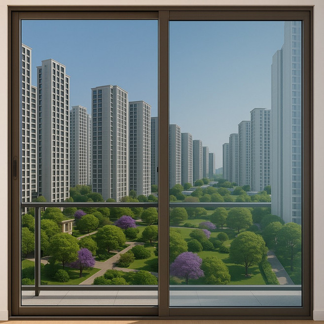 마마픽스 단열필름 자외선차단 베란다 창문 시트지, 그레이