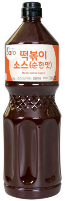 바로 떡볶이소스 순한맛, 1개, 2.15kg