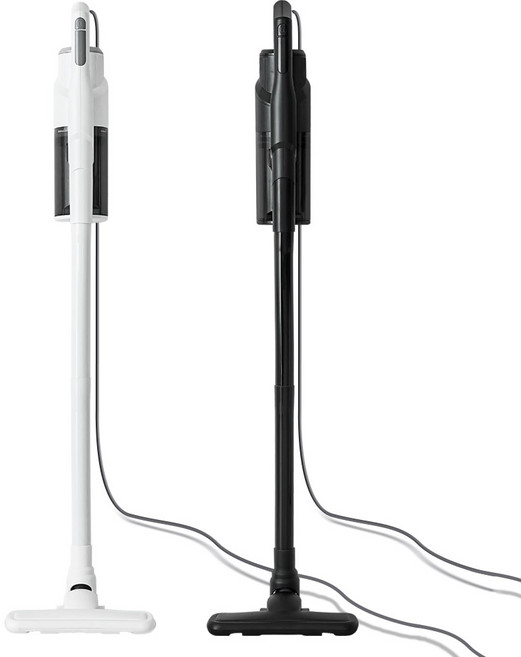 홈리아 유선청소기 스틱 진공청소기 가벼운 소형 자취 원룸 가정용, 화이트