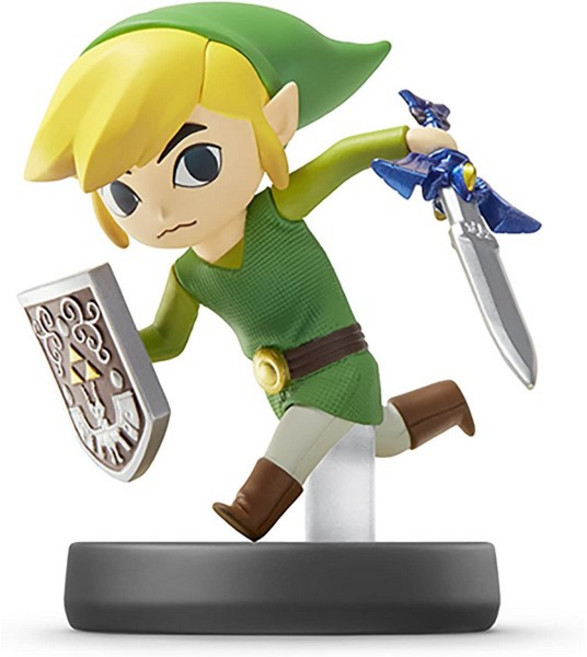닌텐도 스위치 대난투 슈퍼 스매시 브라더스 아미보 툰 링크 amiibo 피규어 B00PIEI0PU, 툰링크(B00PIEI0PU), 1개