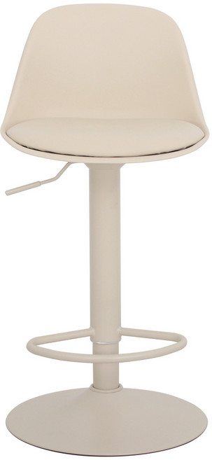 베스트렉 A121 심플 바의자 아일랜드식탁의자 바텐, 베이지, 1개