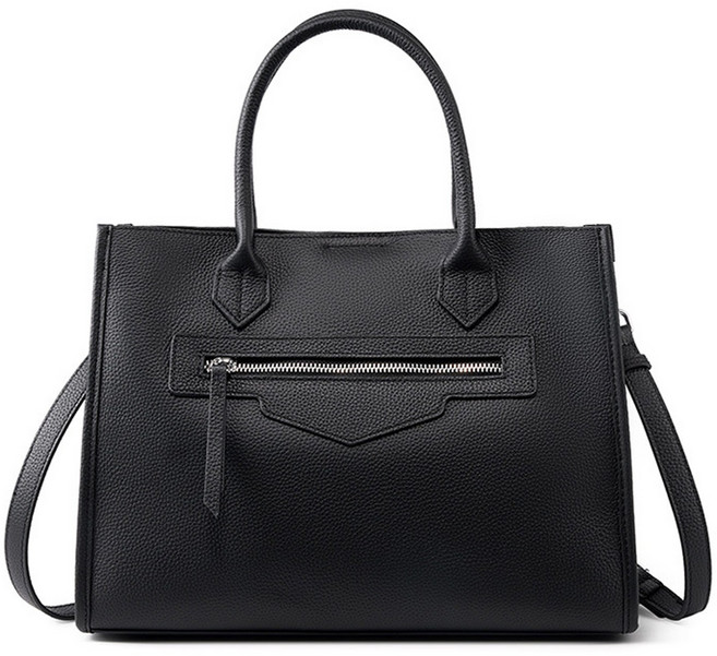 More Farther 여성 고급 가죽 크로스백 대용량 직장인 데일리 숄더백