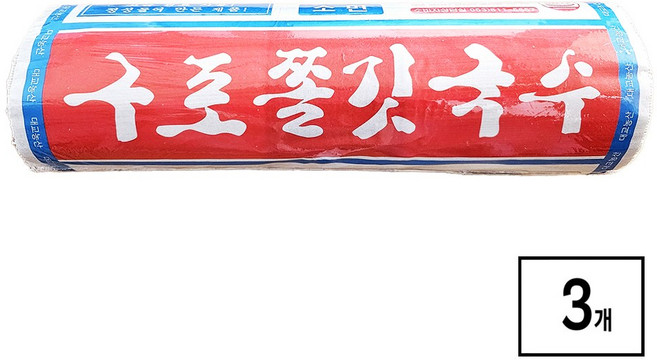 국수마을 구포 쫄깃국수 소면, 1.4kg, 3개