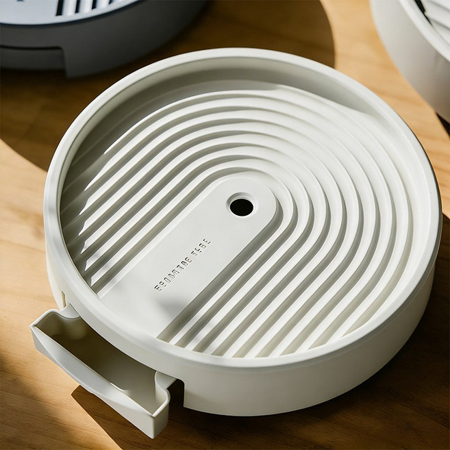 호밍사이 이동식 화분받침대 원형 물받이 가능 화분받침 거실 화분받침대 거실 화분정리대 다용도 받침대, 1개, 베이지