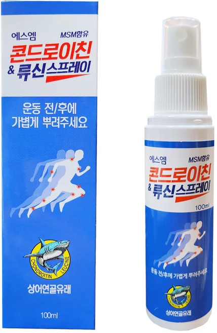 에스엠 콘드로이친 류신스프레이 100ml MSM함유, 1개 - 쿠팡