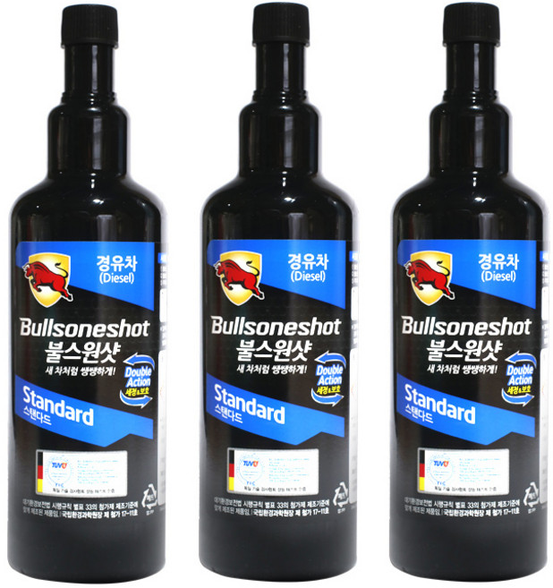불스원 경유용 불스원샷 자동차 크리너, 3개