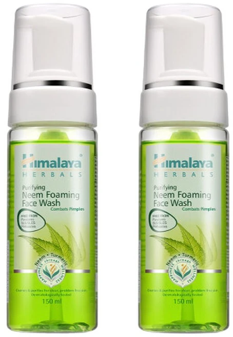 히말라야 님 포밍 페이스워시 150ml x2, 2개 - 쿠팡