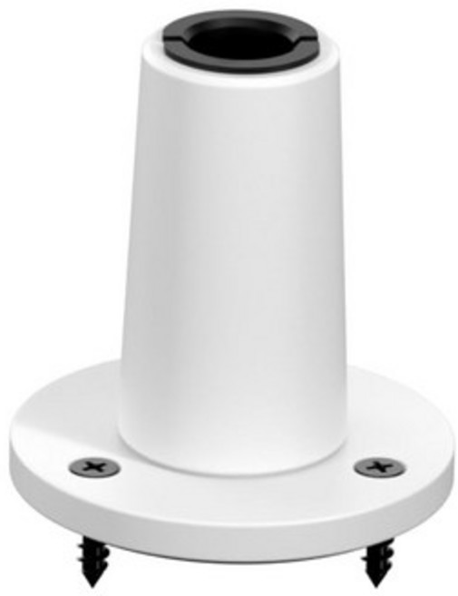 엘가토 웨이브 책상 플레이트 - 마이크 암용 플랜지 마운트 간편한 나사 고정 설정 클램프 또는 컷아웃 없음 초안정 1/4인치 장착 나무 및 테이블용, White, 1개