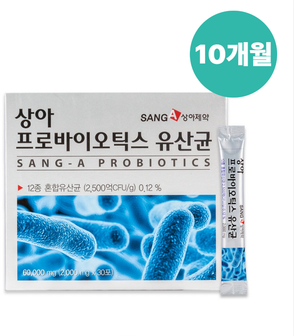 상아 프로바이오틱스 유산균, 60g, 10박스