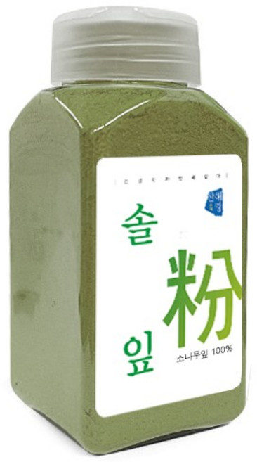 솔잎 1병(100g), 1개, 1g