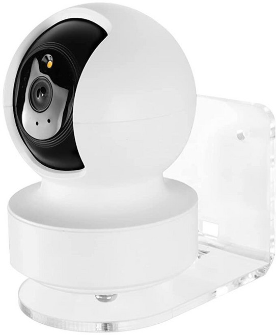 TIUIHU TP-Link Tapo C210/ C200 및 Kasa 실내 팬/틸트 스마트 보안 카메라 브래킷/홀더와 호환되는 벽 마운트 가정/아파트용 (카메라 미포함)