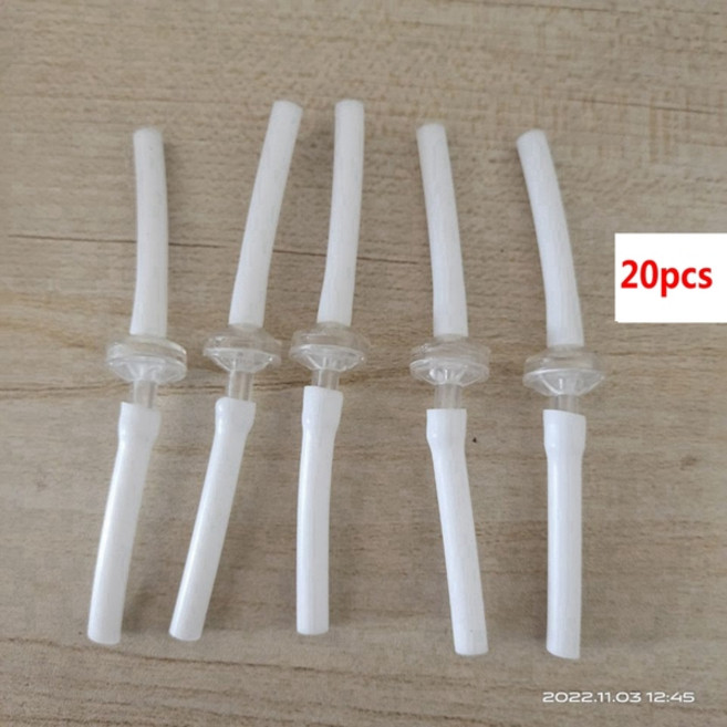 Microneedle RF 카트리지 액세서리용 일회용 교체 연결 튜브, 01 CHINA, [04] 20pcs