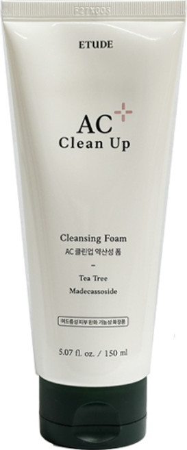 에뛰드하우스 AC클린업 약산성 클렌징폼, 150ml, 1개