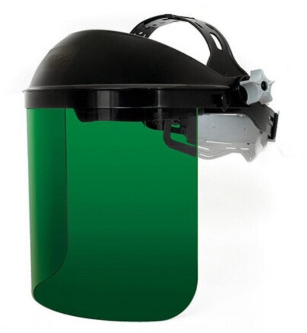 조절밴드 보안면 맨머리형 차광 오토스 주물 제조 용접 금속절단 철강 공구, 1개, OTOS 3