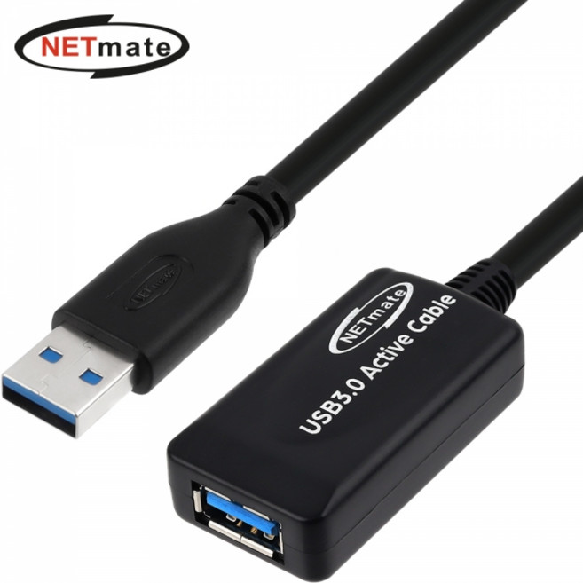 넷메이트 NETmate NMC-UR305N USB3.0 무전원 리피터 New 5m, 1개