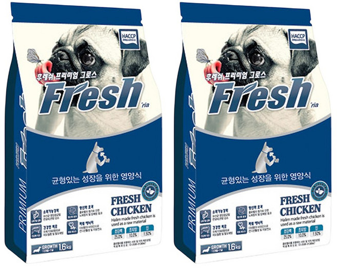 (메카몰) 도기후레쉬 프리미엄 그로스 1.6kg, 2개