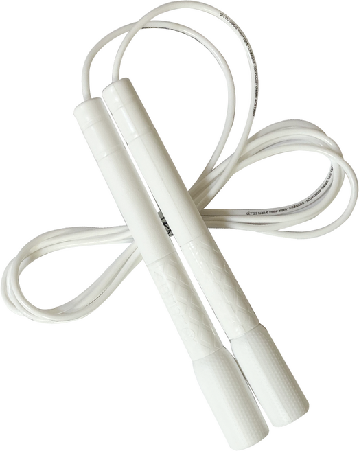 화이트라벨 와이어 pvc 줄넘기, 화이트, 1개