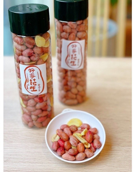 手工炒九號花生, 1個, 蒜片花生260克