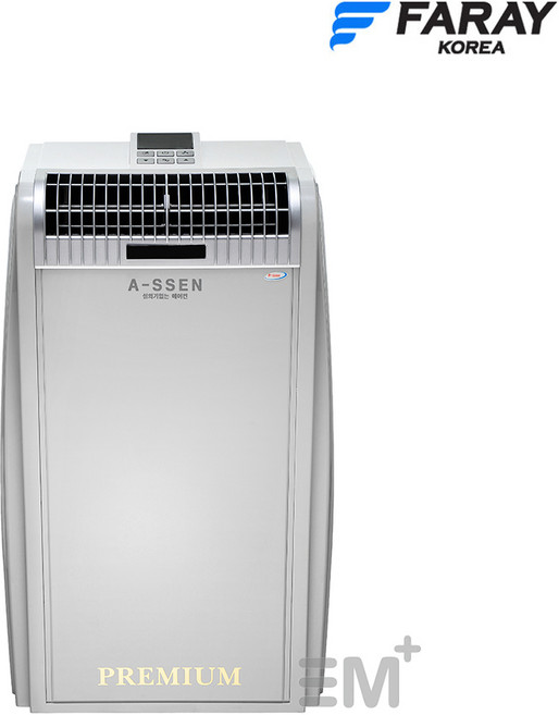 아쎈 수냉식 에어컨 AT-09C 8평 실외기없는 스탠드형 리사이클링 오피스텔 주상복합 실외기설치불가 Es