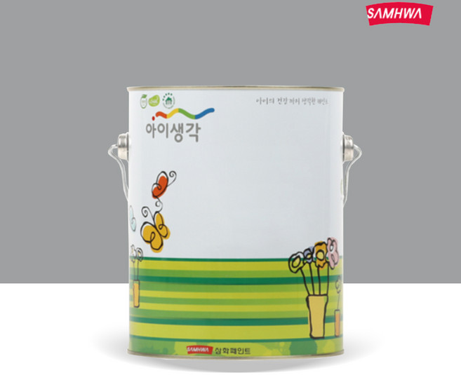 아이생각 수성 무광 페인트 4L, 엘리펀트 그레이(SH S 3502-B), 1개